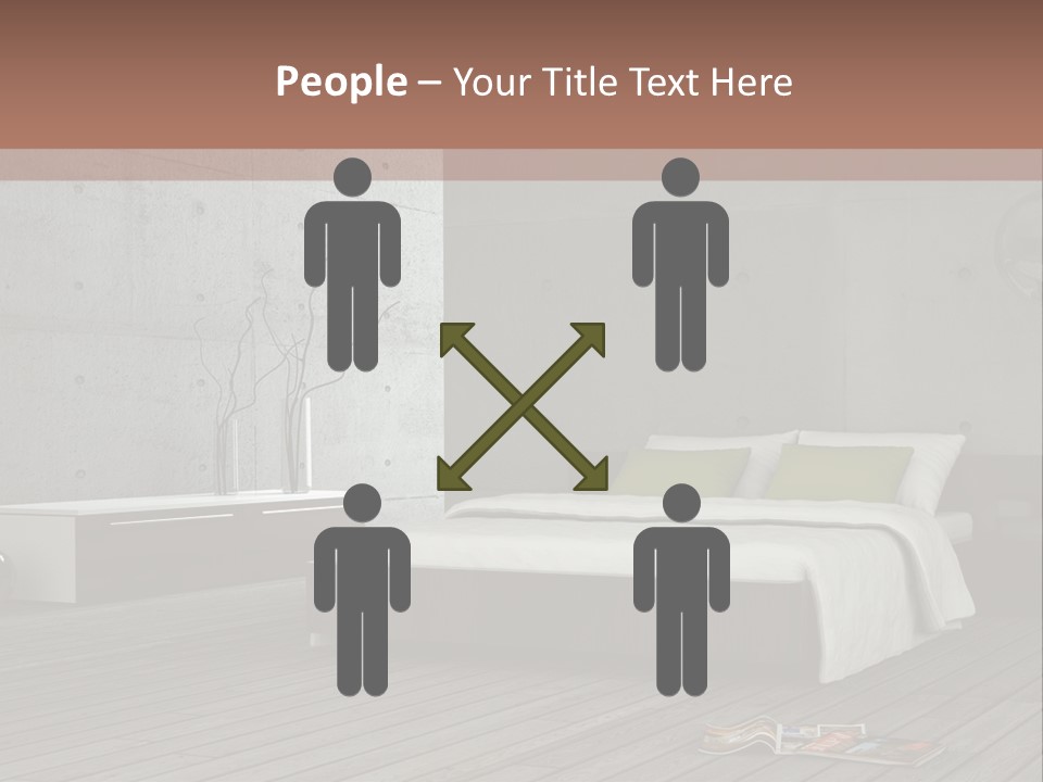 Immobilie Bauen Makler PowerPoint Template