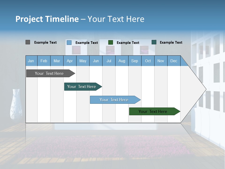 Immobilienmakler Modern Immobilie PowerPoint Template