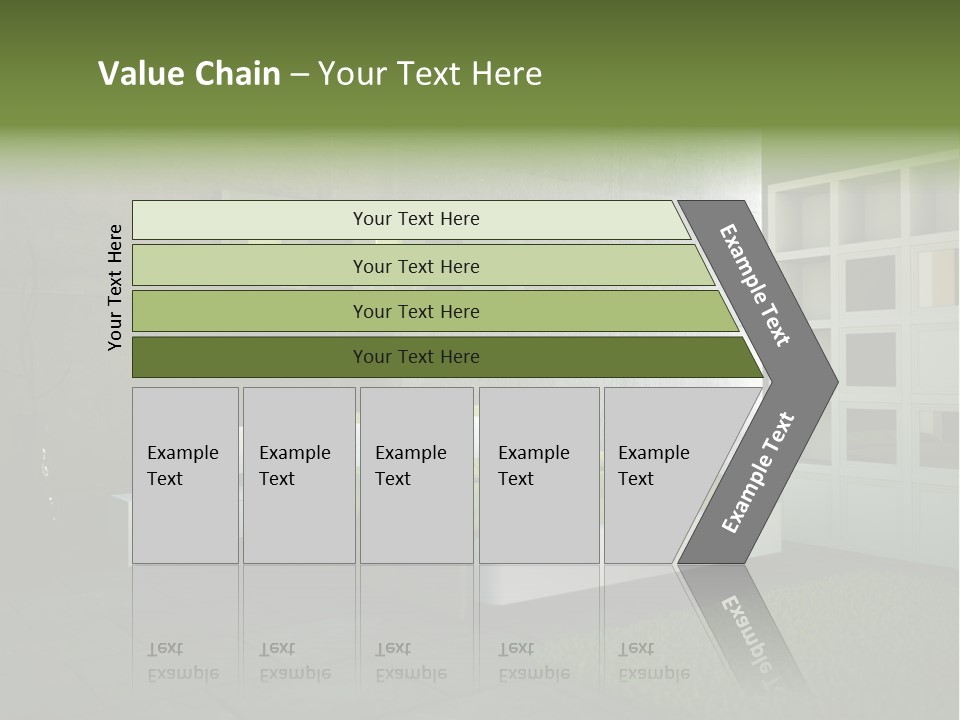 Innendesign Einrichtung Immobilien PowerPoint Template