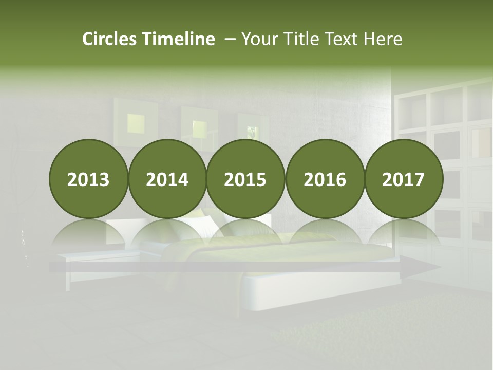 Innendesign Einrichtung Immobilien PowerPoint Template