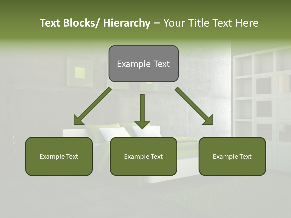Innendesign Einrichtung Immobilien PowerPoint Template