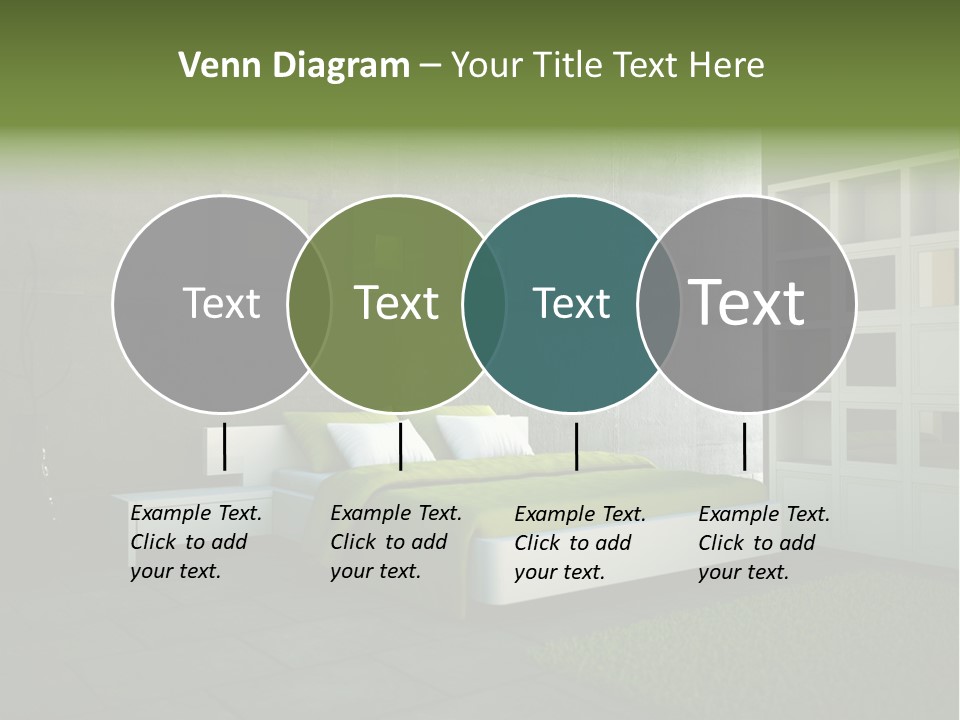 Innendesign Einrichtung Immobilien PowerPoint Template