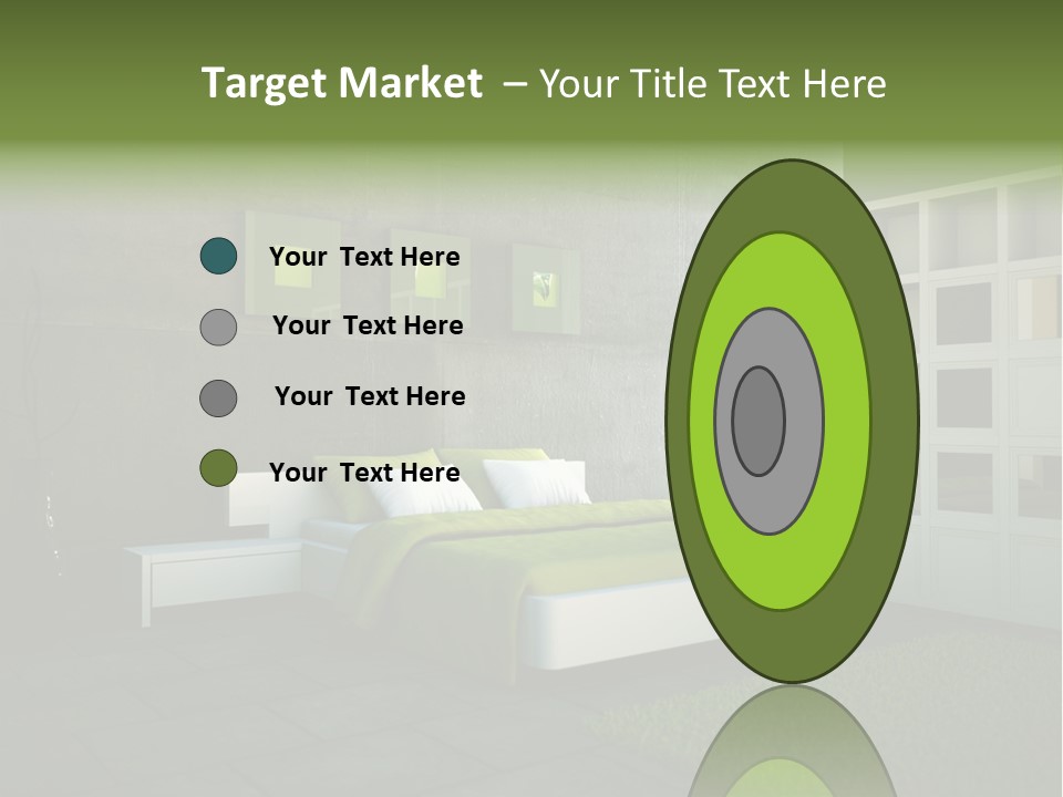 Innendesign Einrichtung Immobilien PowerPoint Template