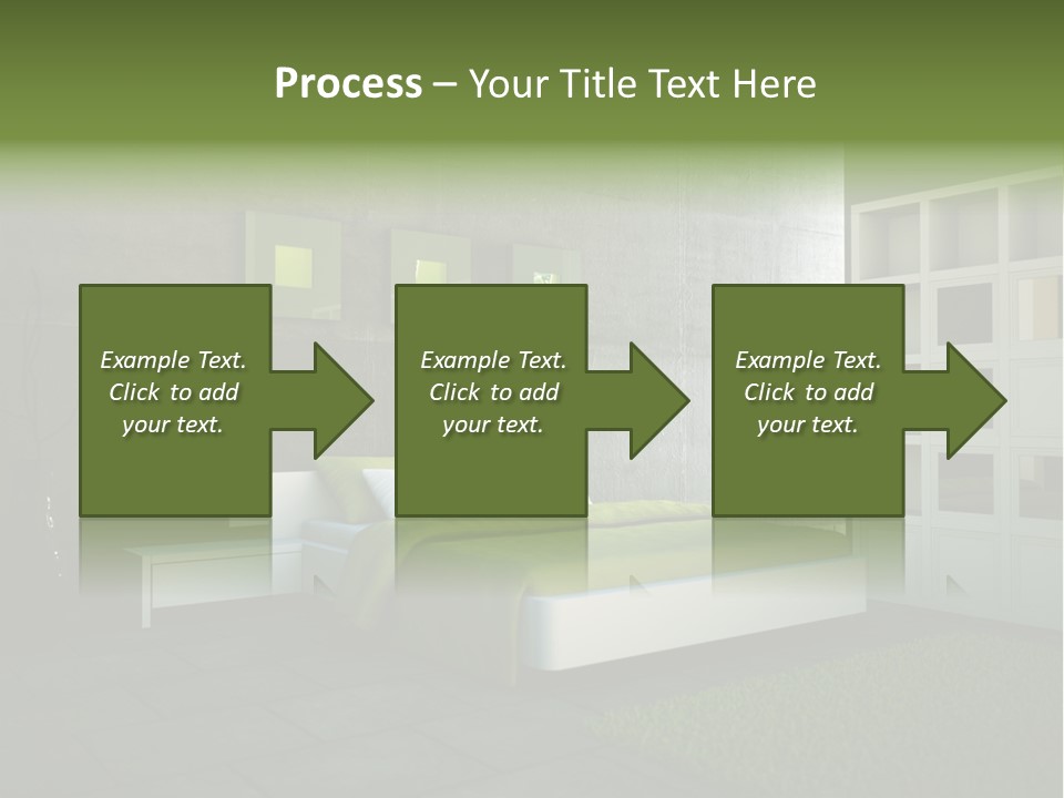 Innendesign Einrichtung Immobilien PowerPoint Template