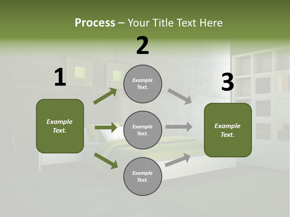 Innendesign Einrichtung Immobilien PowerPoint Template