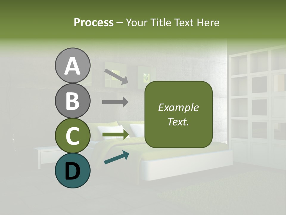 Innendesign Einrichtung Immobilien PowerPoint Template
