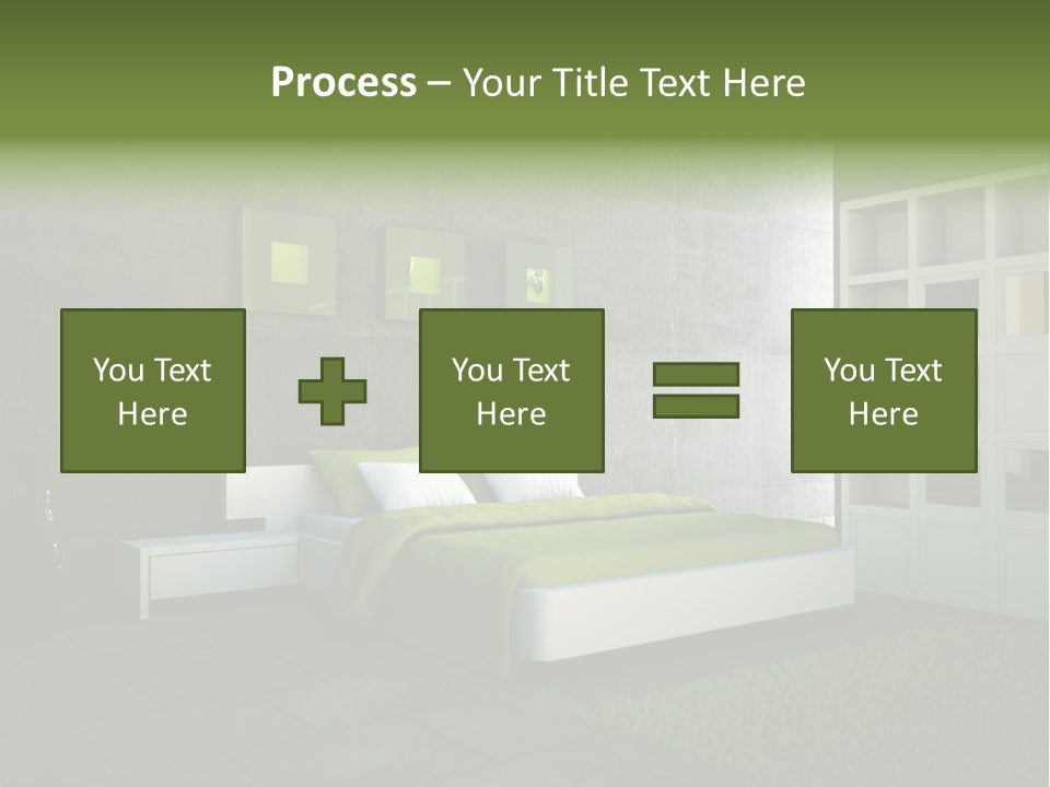 Innendesign Einrichtung Immobilien PowerPoint Template
