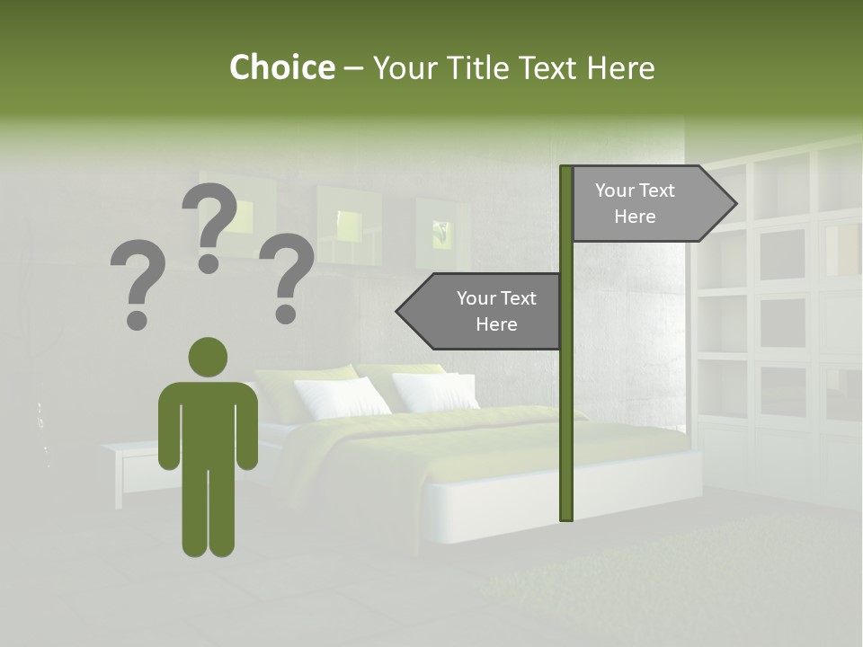 Innendesign Einrichtung Immobilien PowerPoint Template