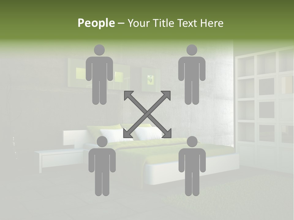 Innendesign Einrichtung Immobilien PowerPoint Template