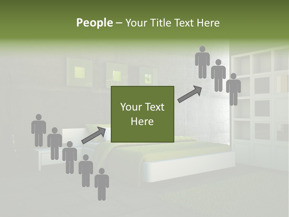 Innendesign Einrichtung Immobilien PowerPoint Template