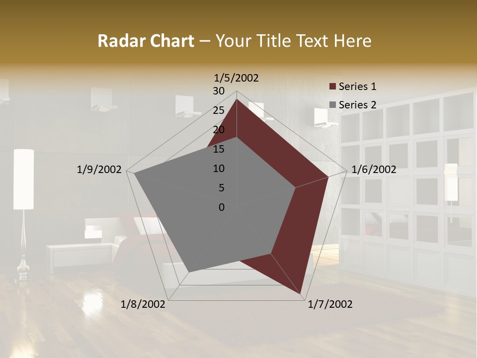 Immobilie Modern Decke PowerPoint Template
