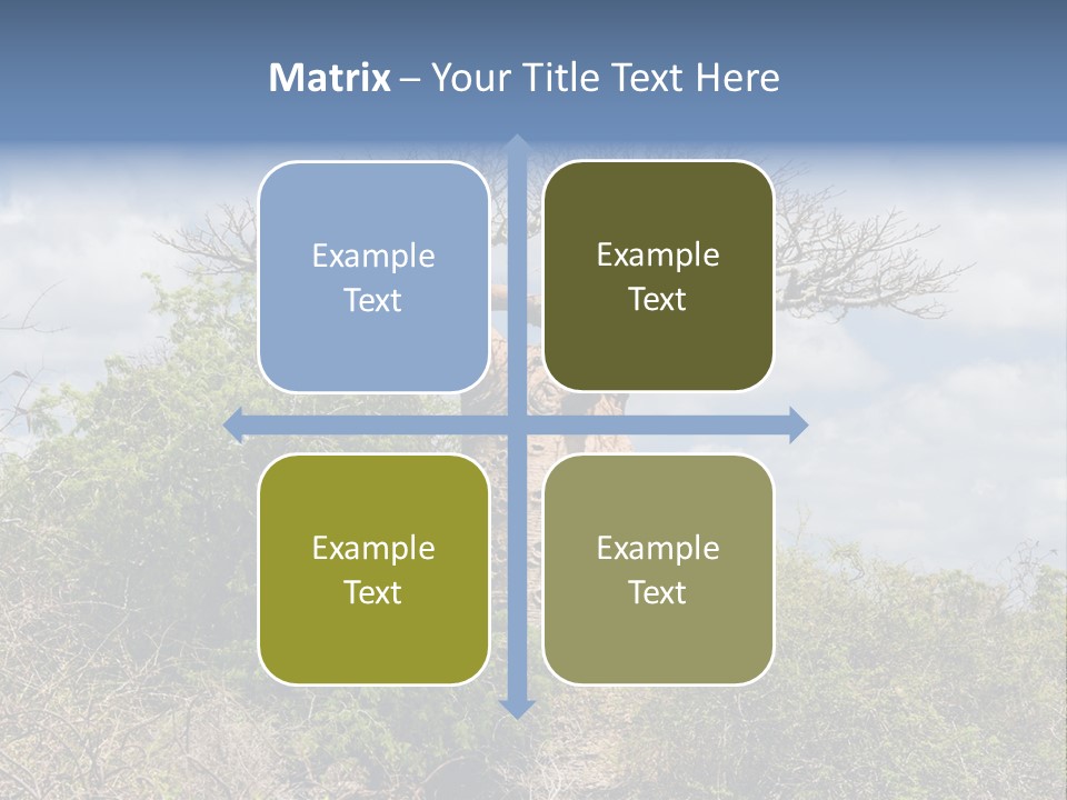 Natural Huge Vegetation PowerPoint Template