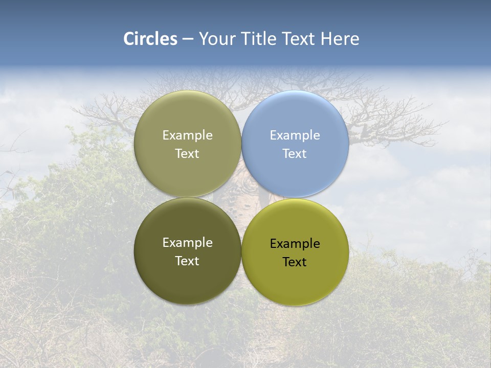 Natural Huge Vegetation PowerPoint Template