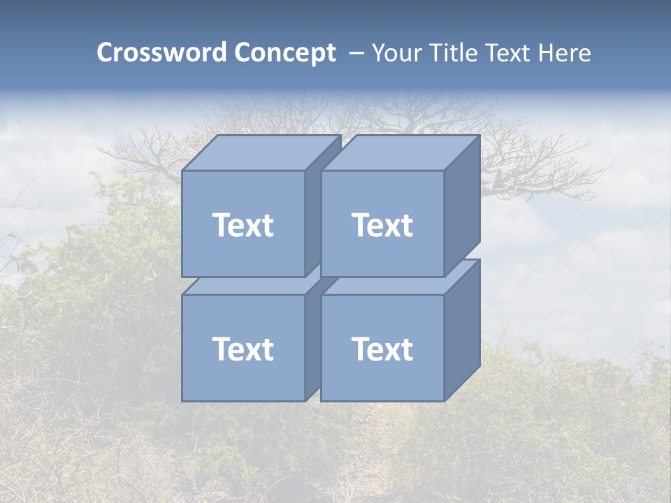 Natural Huge Vegetation PowerPoint Template