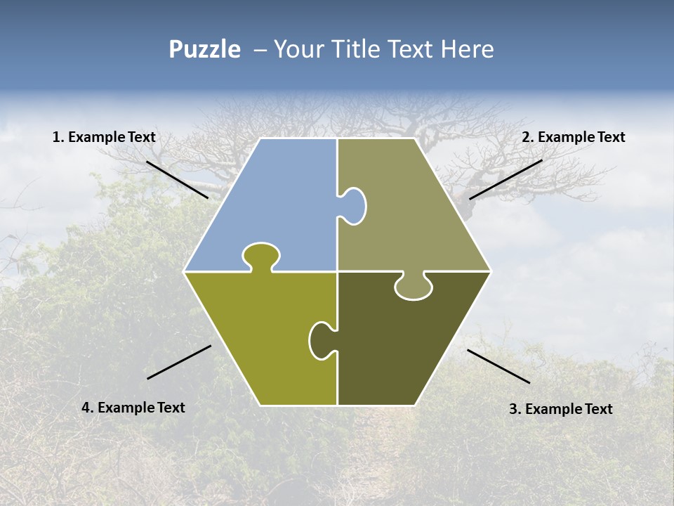 Natural Huge Vegetation PowerPoint Template