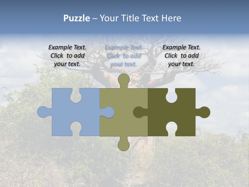 Natural Huge Vegetation PowerPoint Template