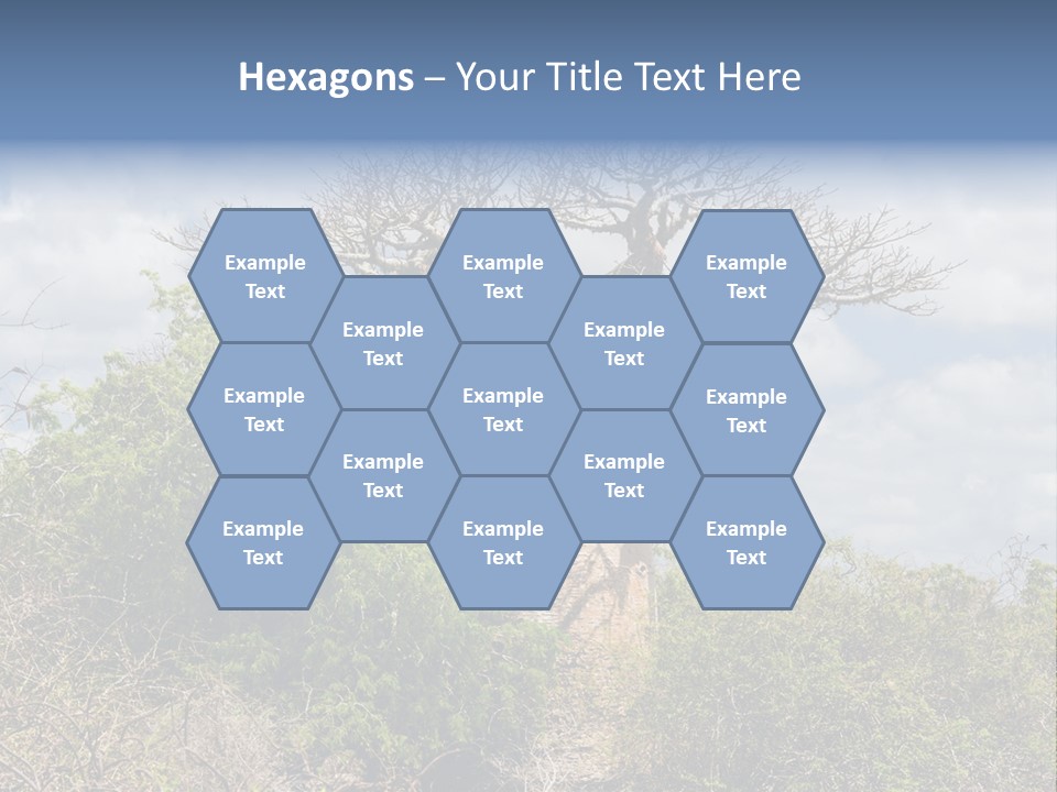 Natural Huge Vegetation PowerPoint Template