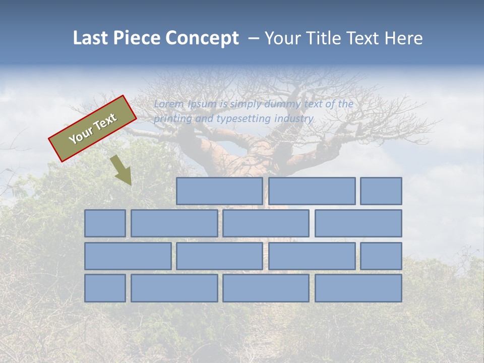 Natural Huge Vegetation PowerPoint Template
