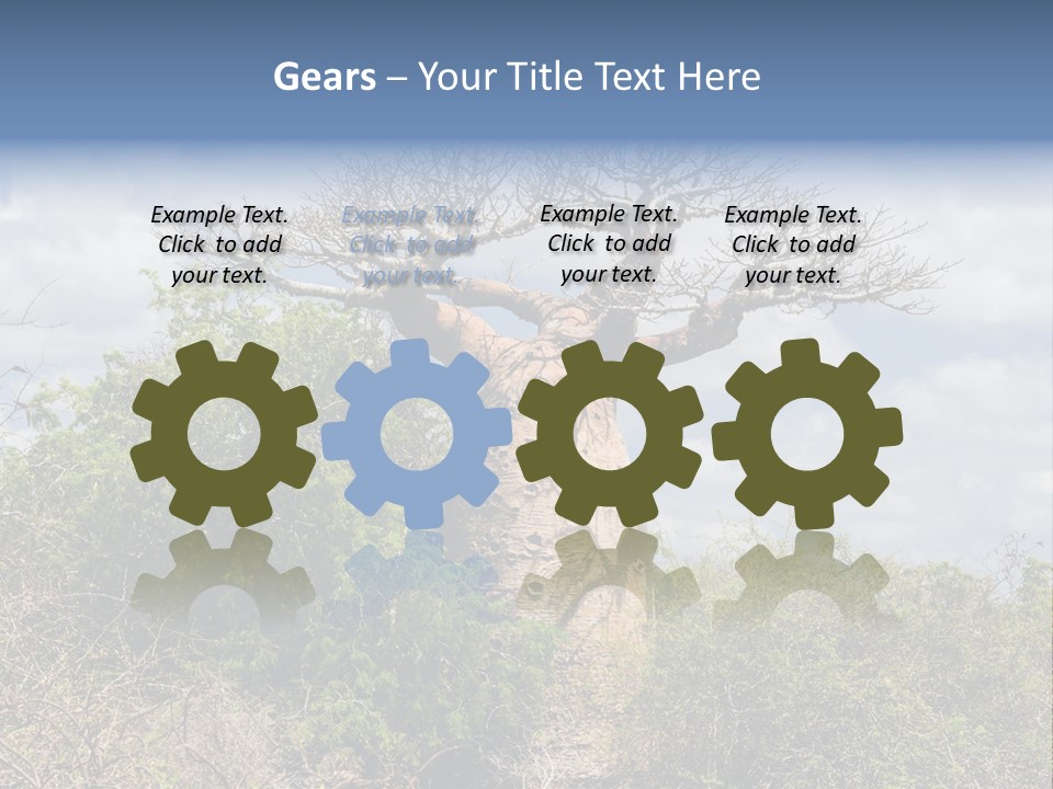 Natural Huge Vegetation PowerPoint Template