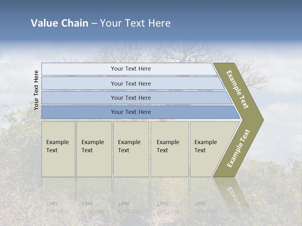 Natural Huge Vegetation PowerPoint Template