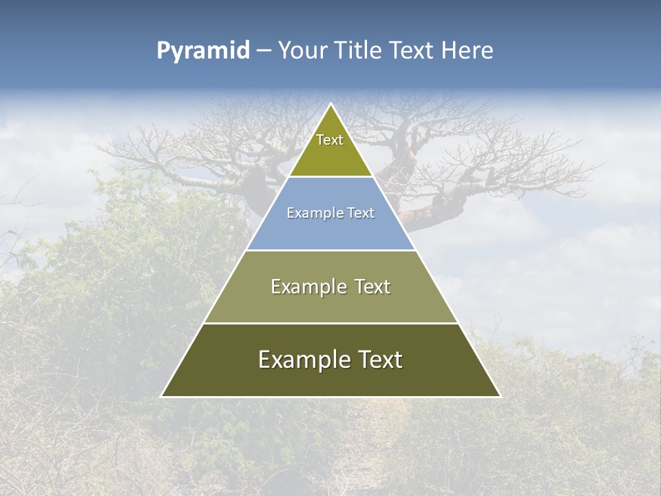 Natural Huge Vegetation PowerPoint Template