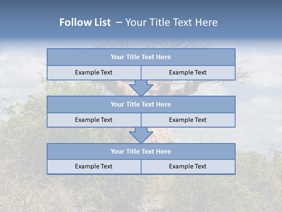 Natural Huge Vegetation PowerPoint Template