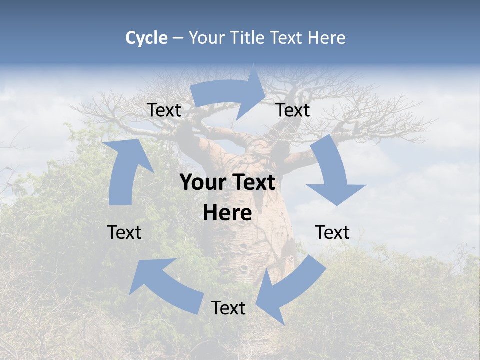 Natural Huge Vegetation PowerPoint Template