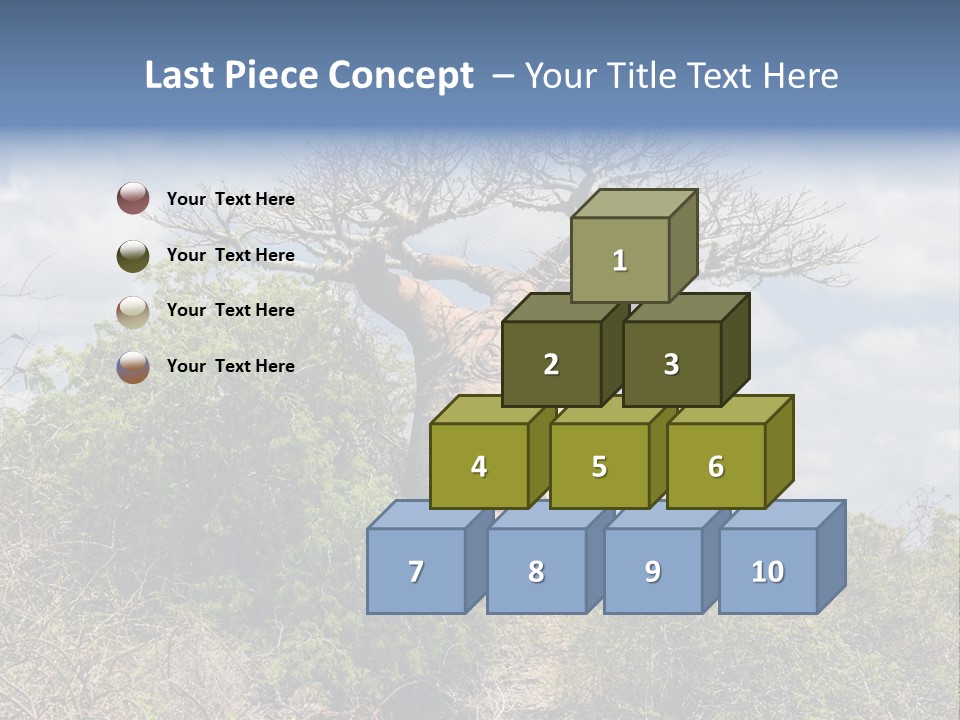 Natural Huge Vegetation PowerPoint Template