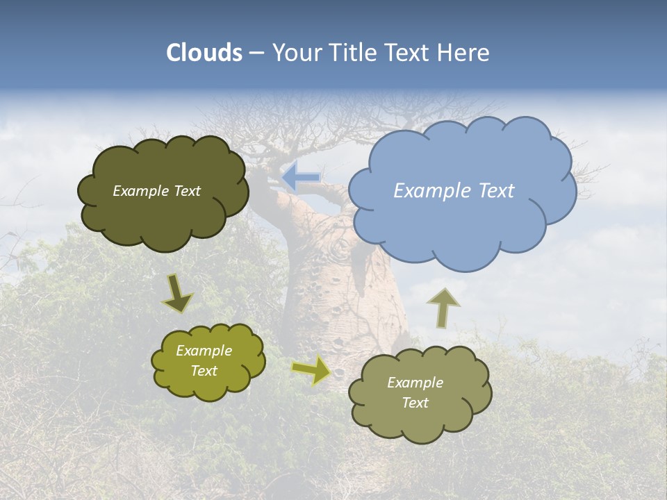 Natural Huge Vegetation PowerPoint Template