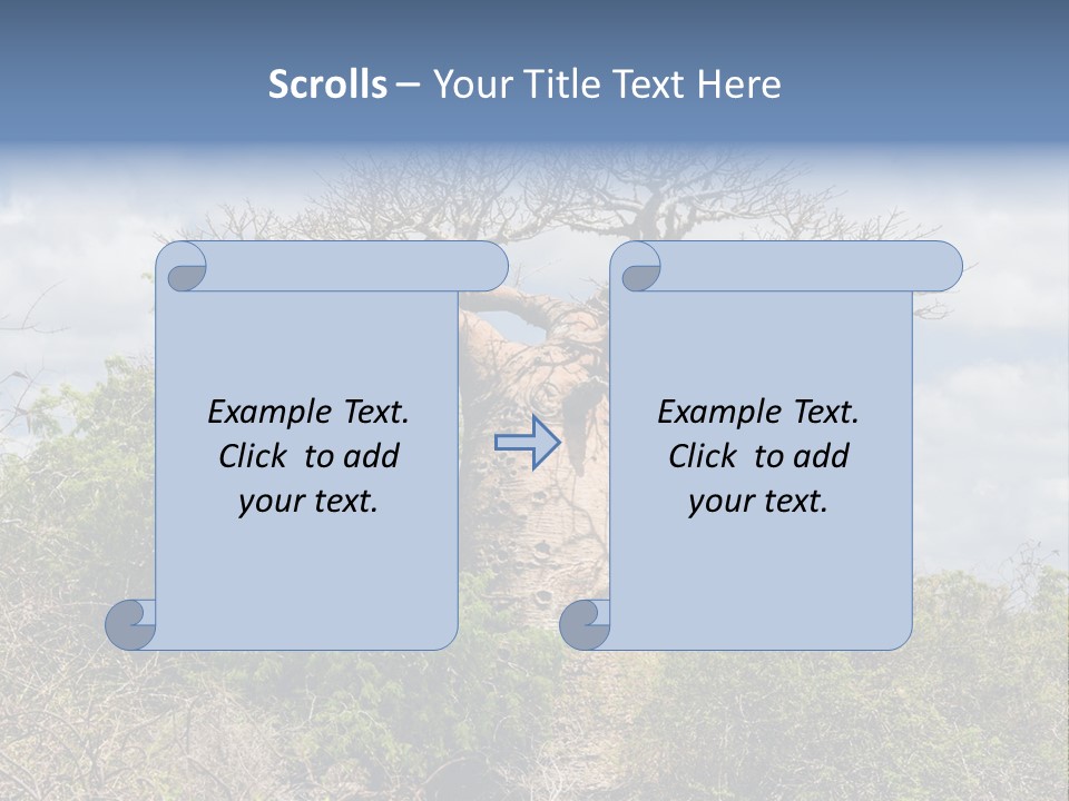 Natural Huge Vegetation PowerPoint Template