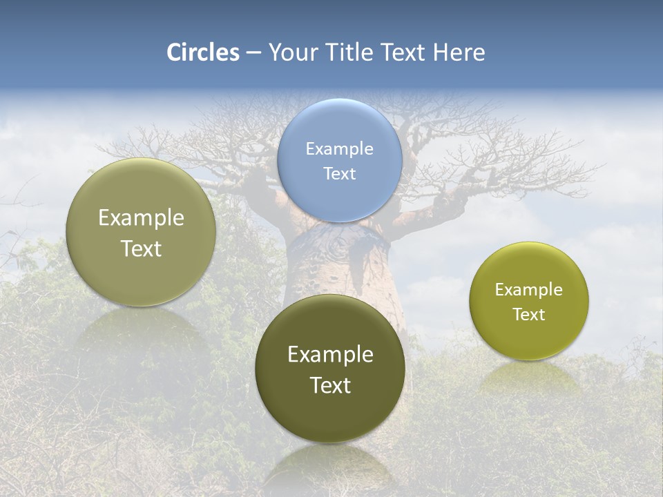 Natural Huge Vegetation PowerPoint Template