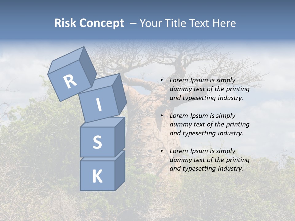 Natural Huge Vegetation PowerPoint Template
