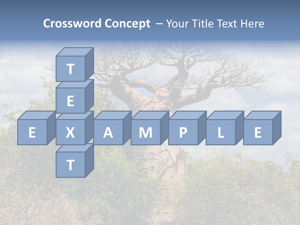 Natural Huge Vegetation PowerPoint Template