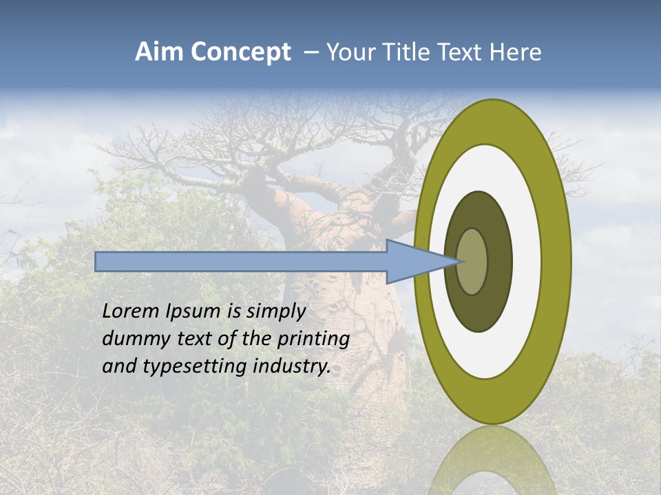 Natural Huge Vegetation PowerPoint Template