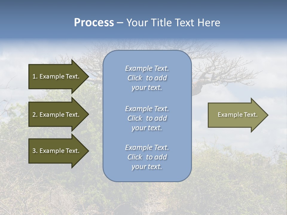 Natural Huge Vegetation PowerPoint Template