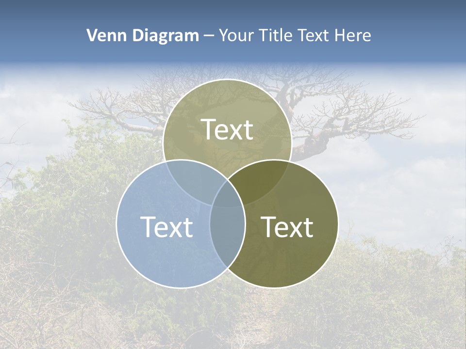 Natural Huge Vegetation PowerPoint Template