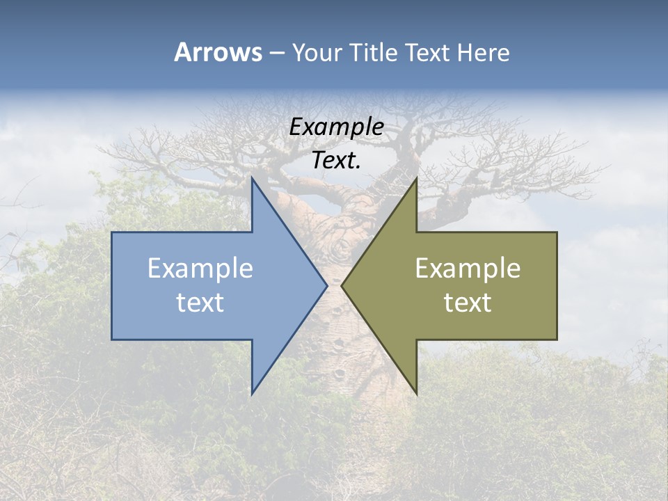 Natural Huge Vegetation PowerPoint Template