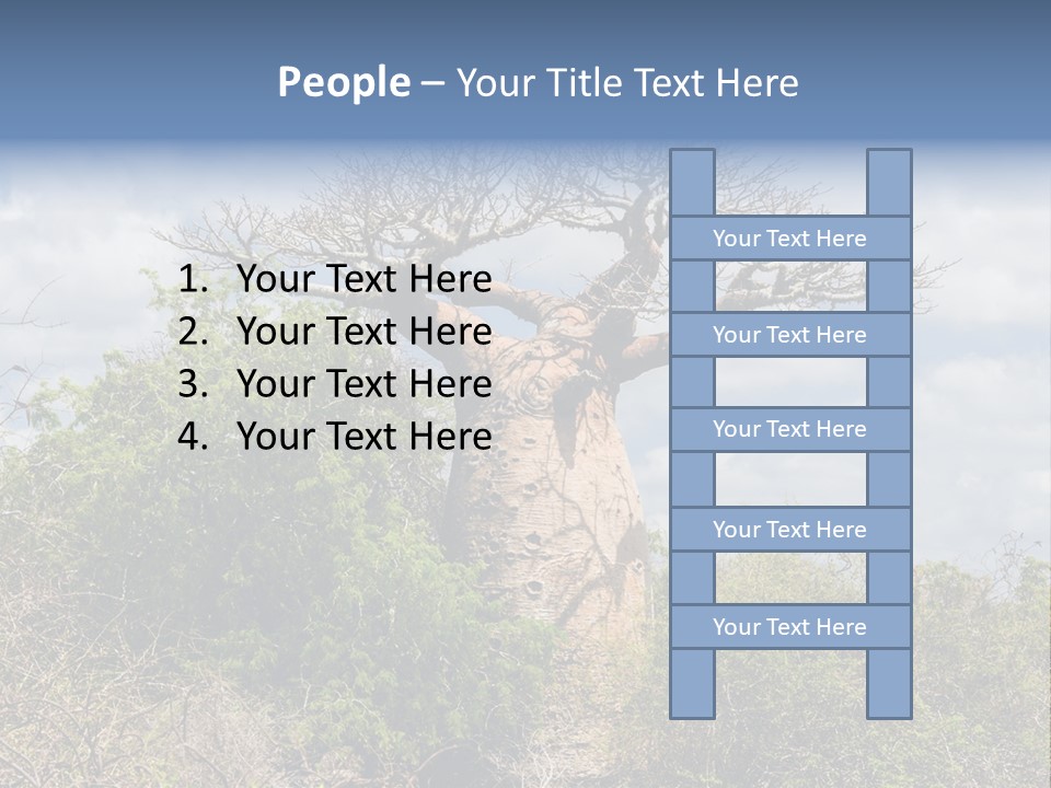 Natural Huge Vegetation PowerPoint Template