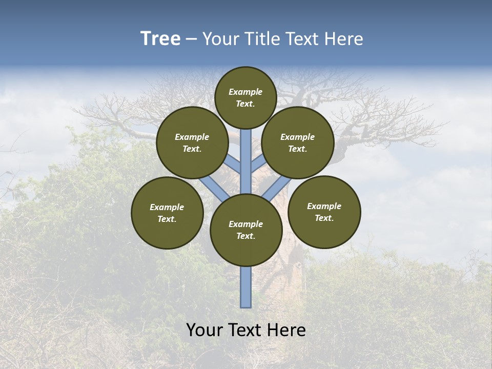 Natural Huge Vegetation PowerPoint Template