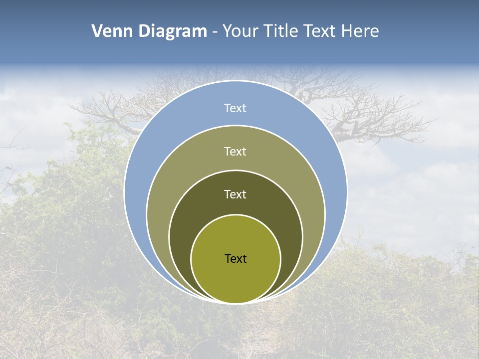 Natural Huge Vegetation PowerPoint Template