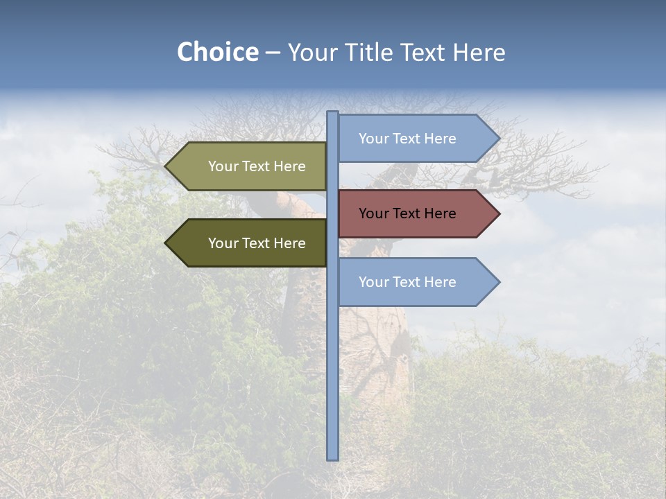 Natural Huge Vegetation PowerPoint Template