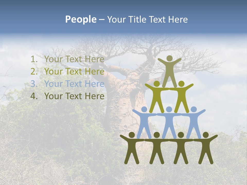 Natural Huge Vegetation PowerPoint Template