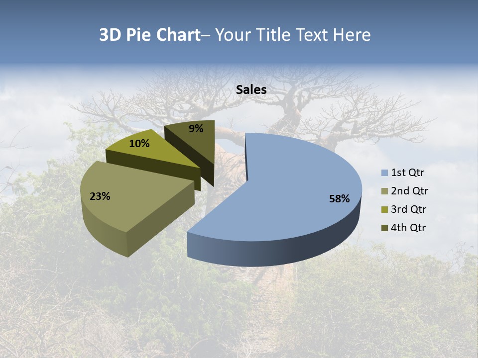 Natural Huge Vegetation PowerPoint Template