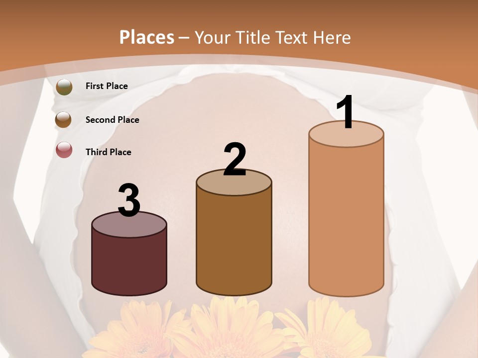 Maternity Shirt Body PowerPoint Template