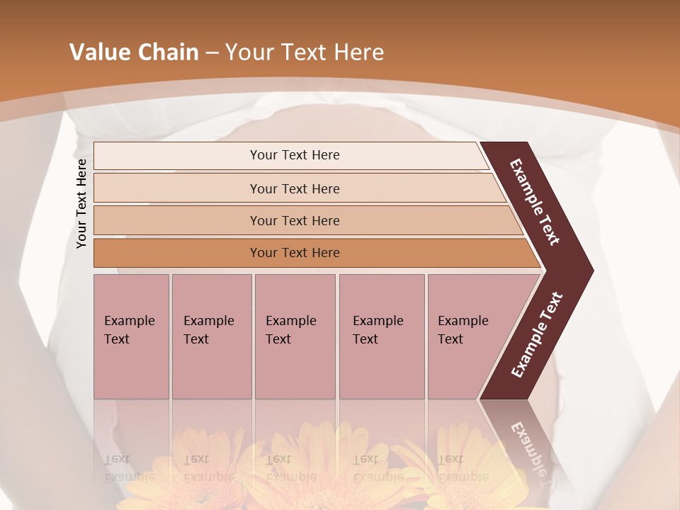 Maternity Shirt Body PowerPoint Template