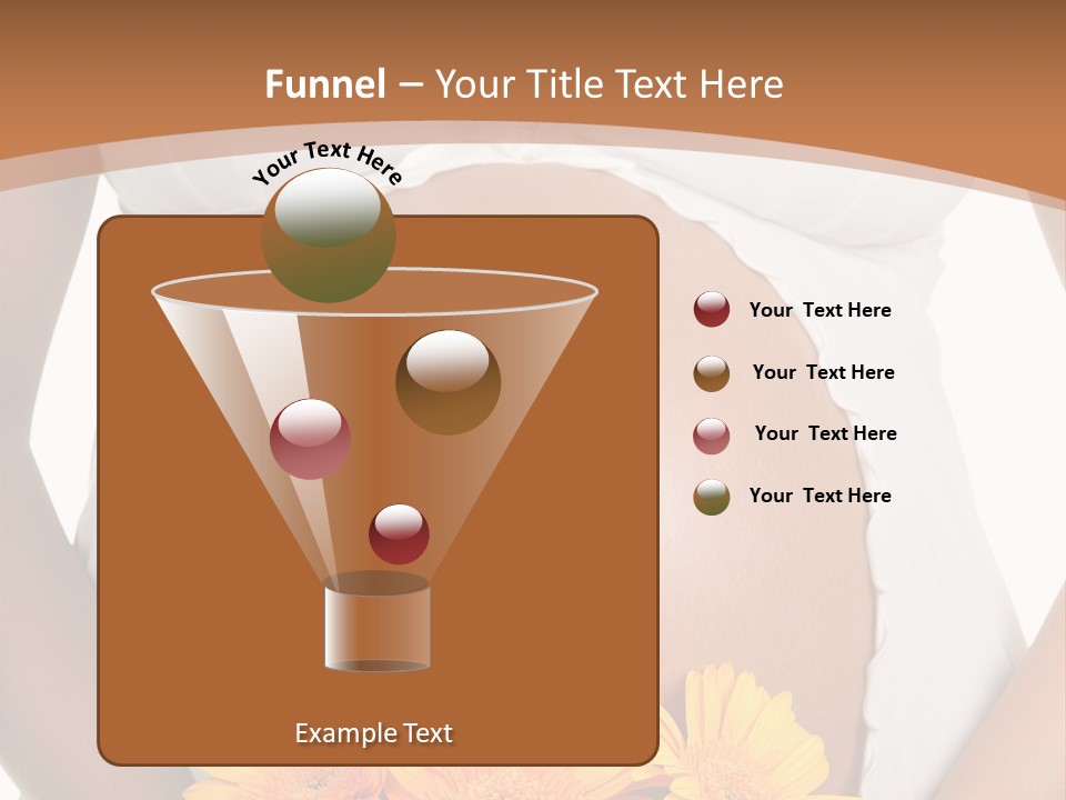 Maternity Shirt Body PowerPoint Template