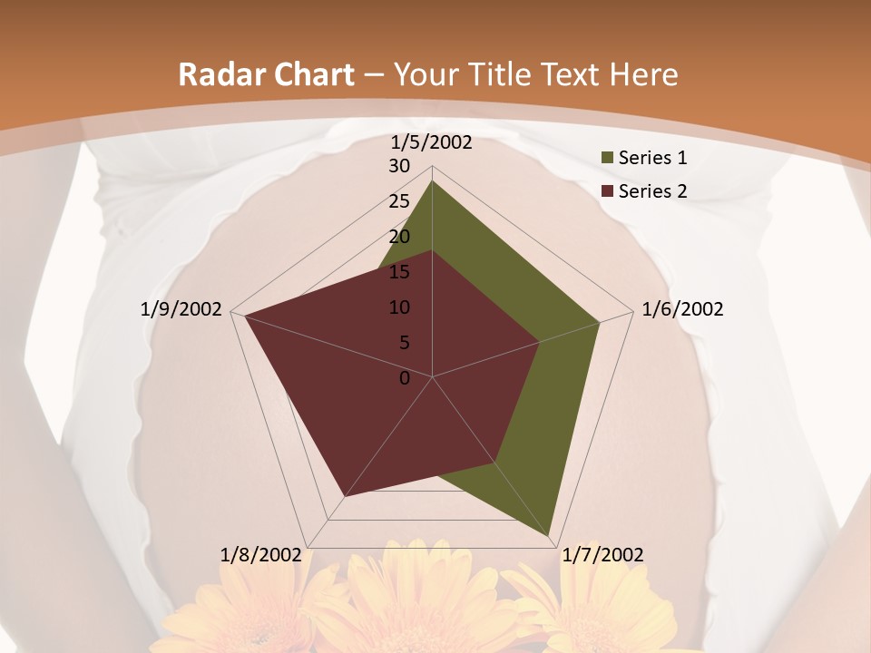 Maternity Shirt Body PowerPoint Template