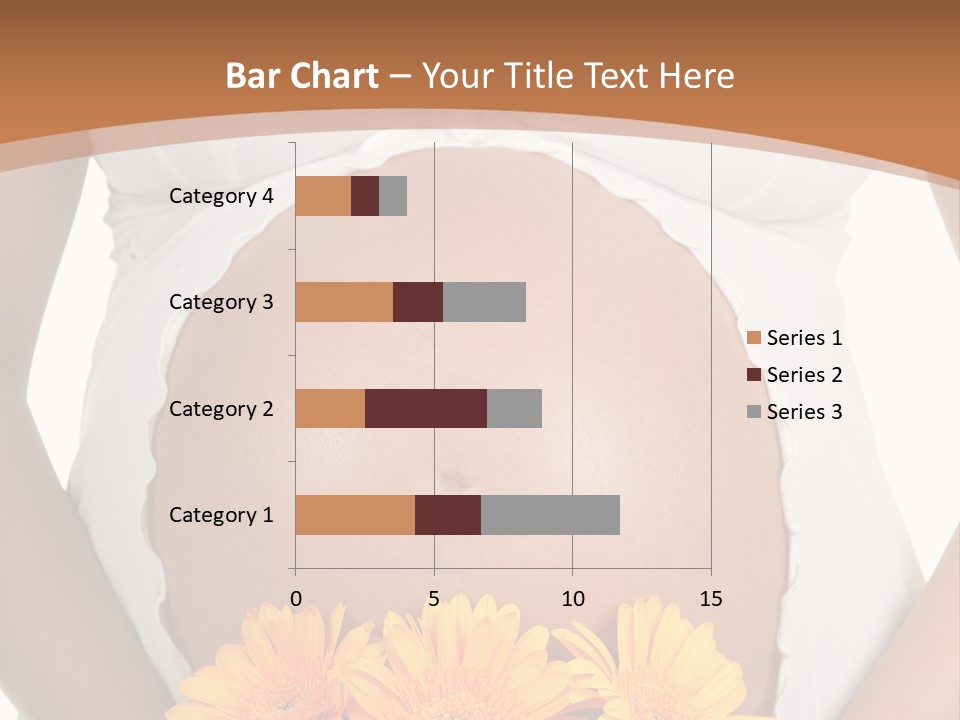 Maternity Shirt Body PowerPoint Template