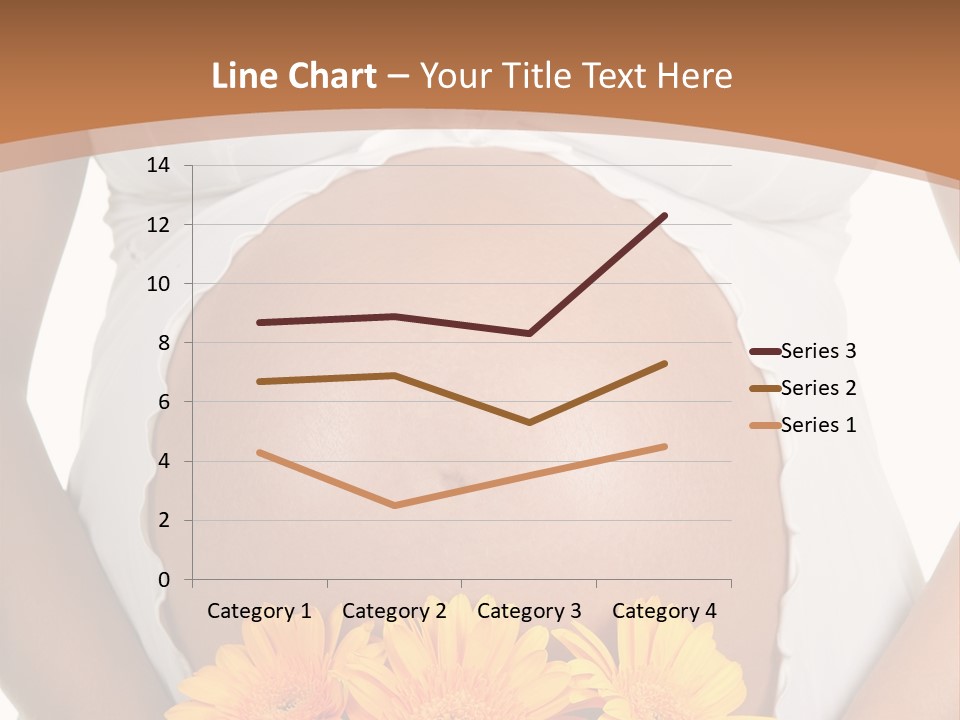 Maternity Shirt Body PowerPoint Template