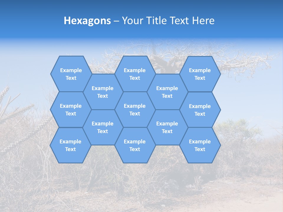 Field Unique Tree PowerPoint Template